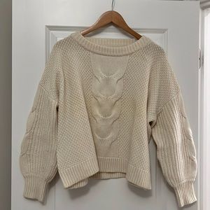 J. Crew Cream Sweater